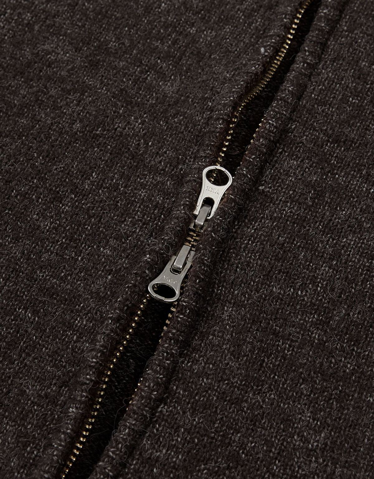 엠엠엘지(MMLG) [Mmlg] MM KNIT HOOD ZIPUP (BROWN)