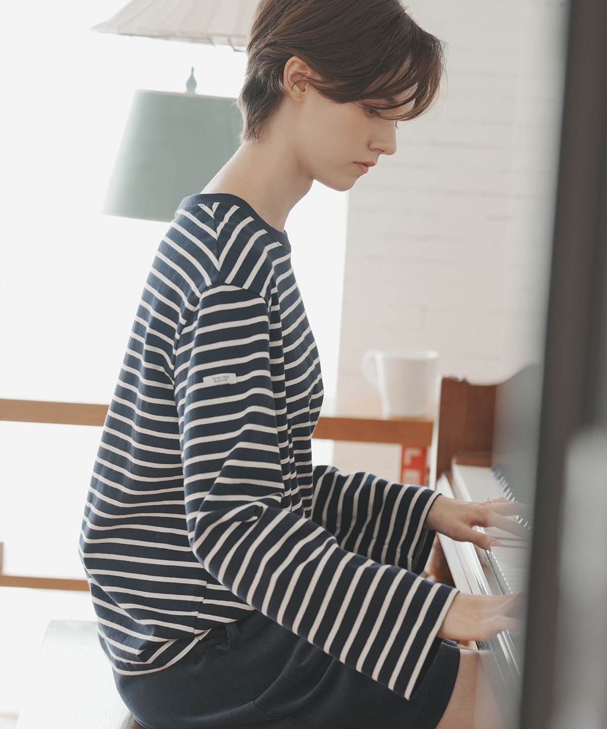 로브로브(LOVLOV) COOL STRIPE T-SHIRT