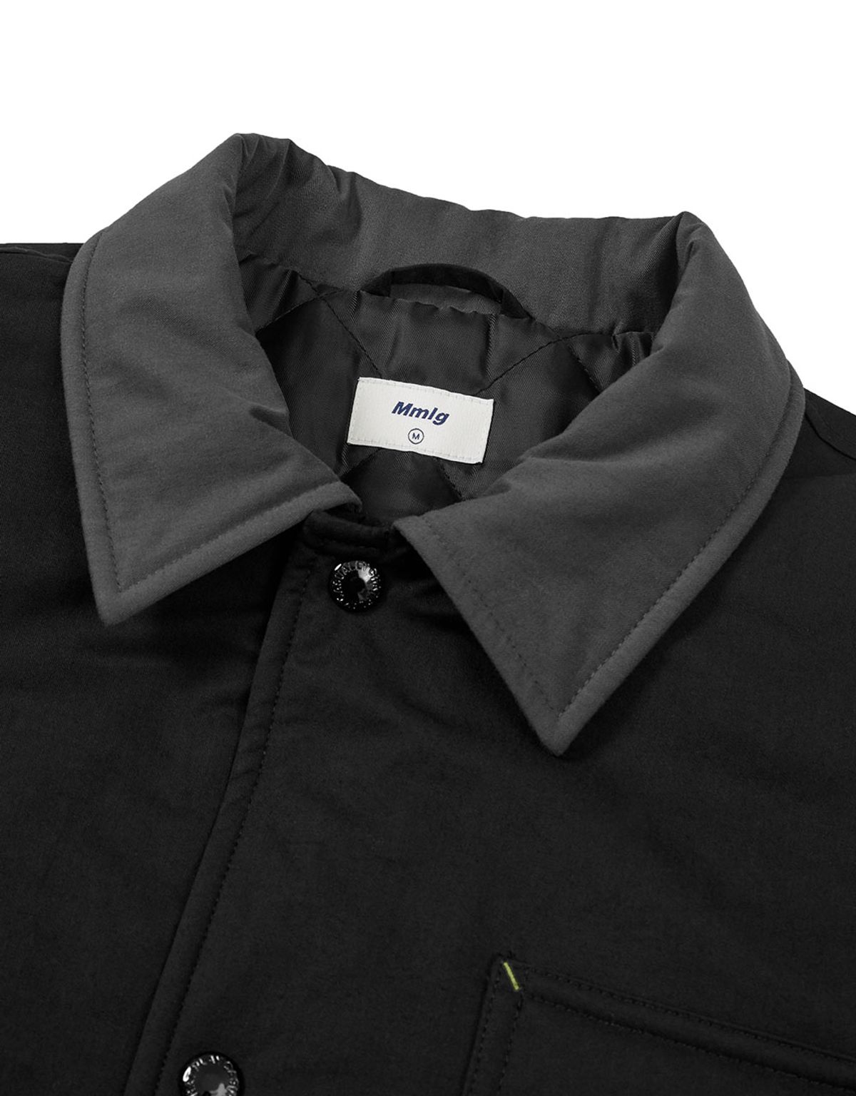 엠엠엘지(MMLG) [Mmlg] WORKERS COLOR JACKET (BLACK)