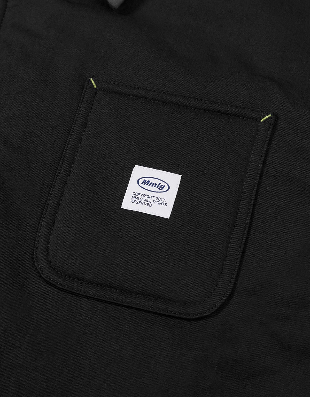 엠엠엘지(MMLG) [Mmlg] WORKERS COLOR JACKET (BLACK)