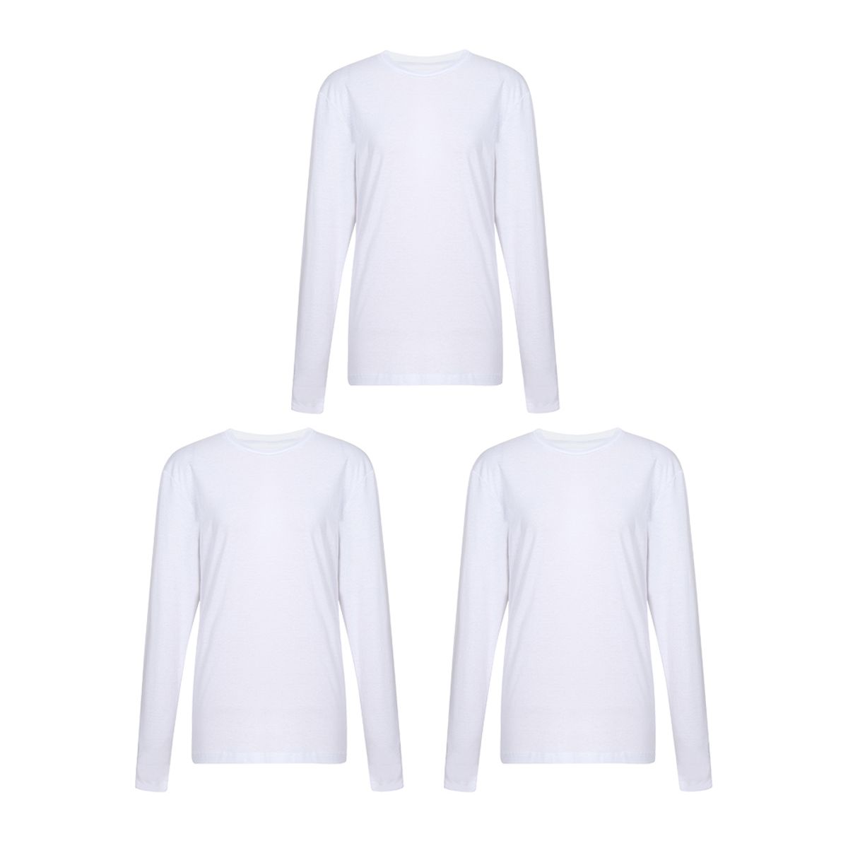 롤랑가로스(ROLANDGARROS) 에센셜 긴팔티셔츠 3PACK