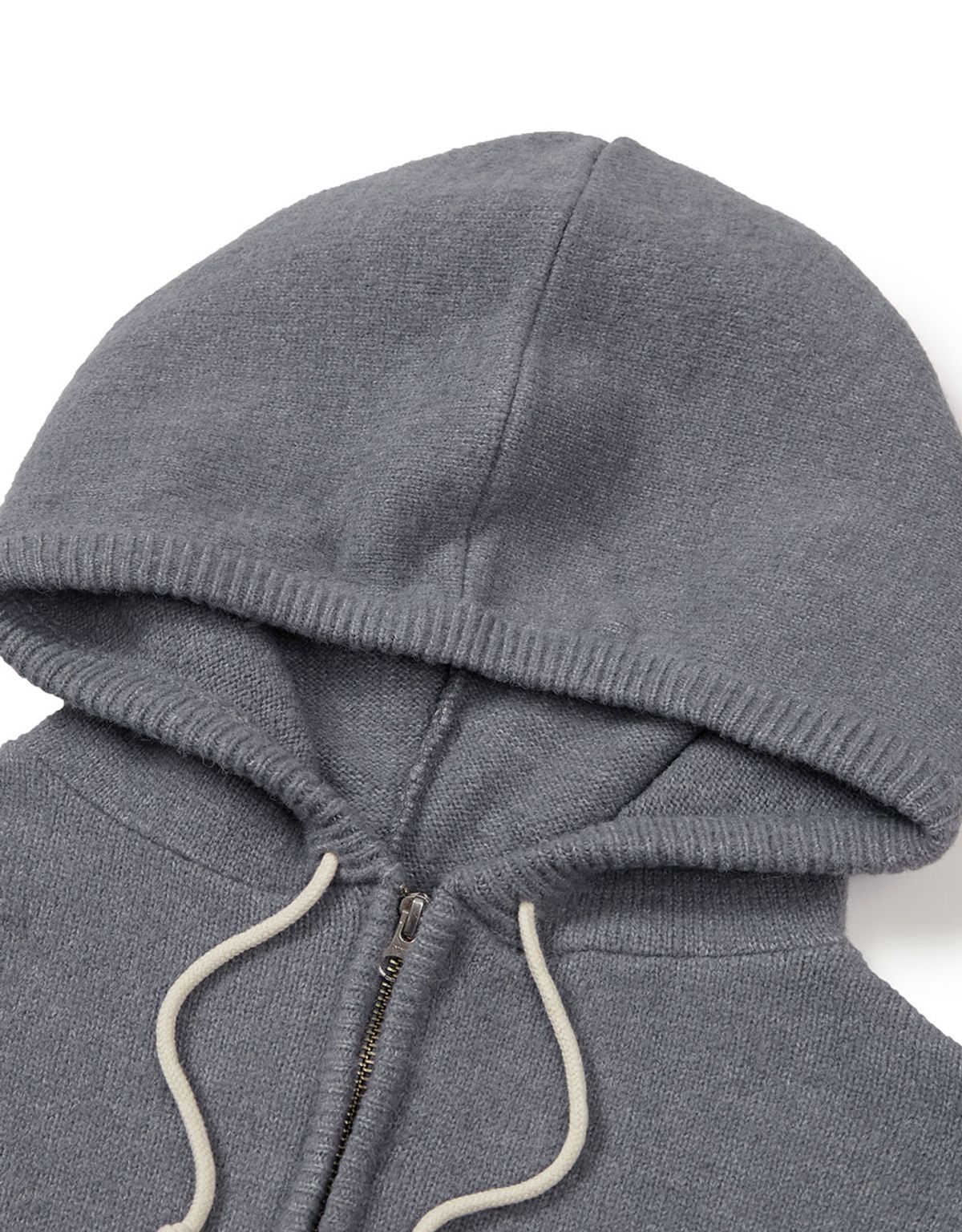 엠엠엘지(MMLG) [Mmlg] MM KNIT HOOD ZIPUP (GREY)