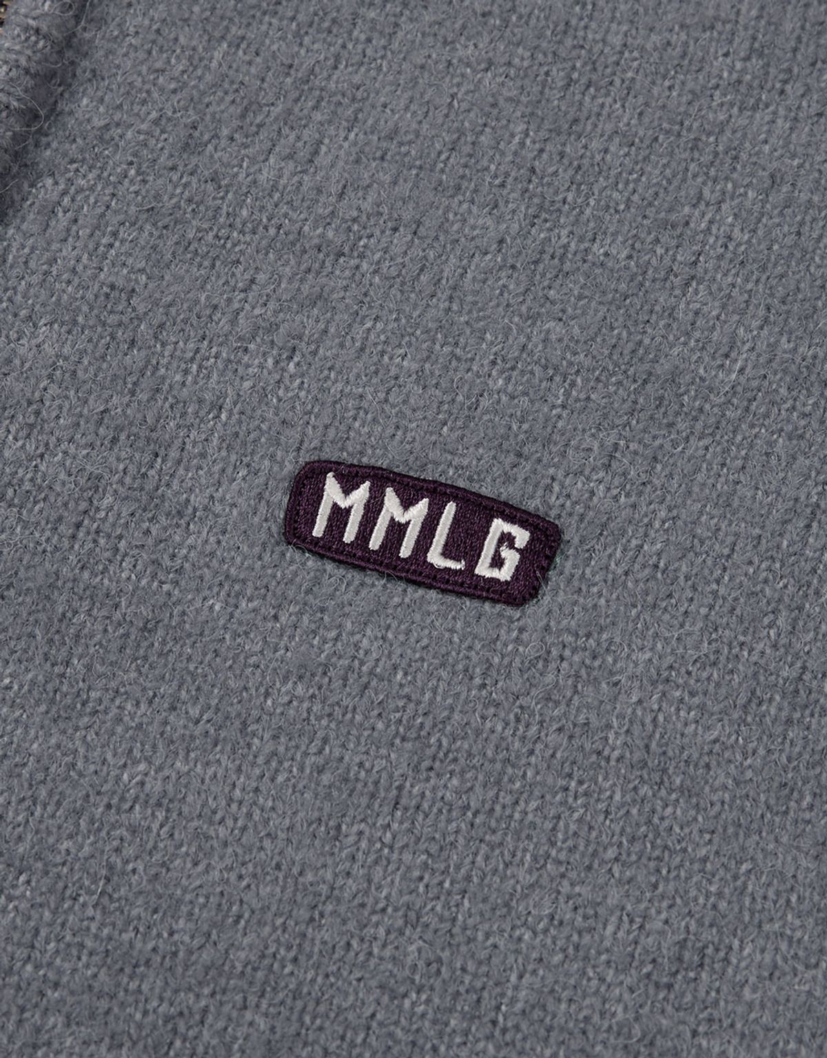 엠엠엘지(MMLG) [Mmlg] MM KNIT HOOD ZIPUP (GREY)