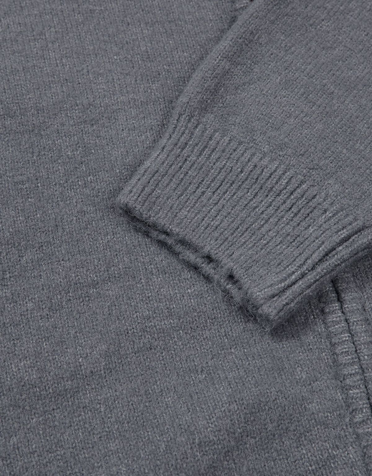 엠엠엘지(MMLG) [Mmlg] MM KNIT HOOD ZIPUP (GREY)