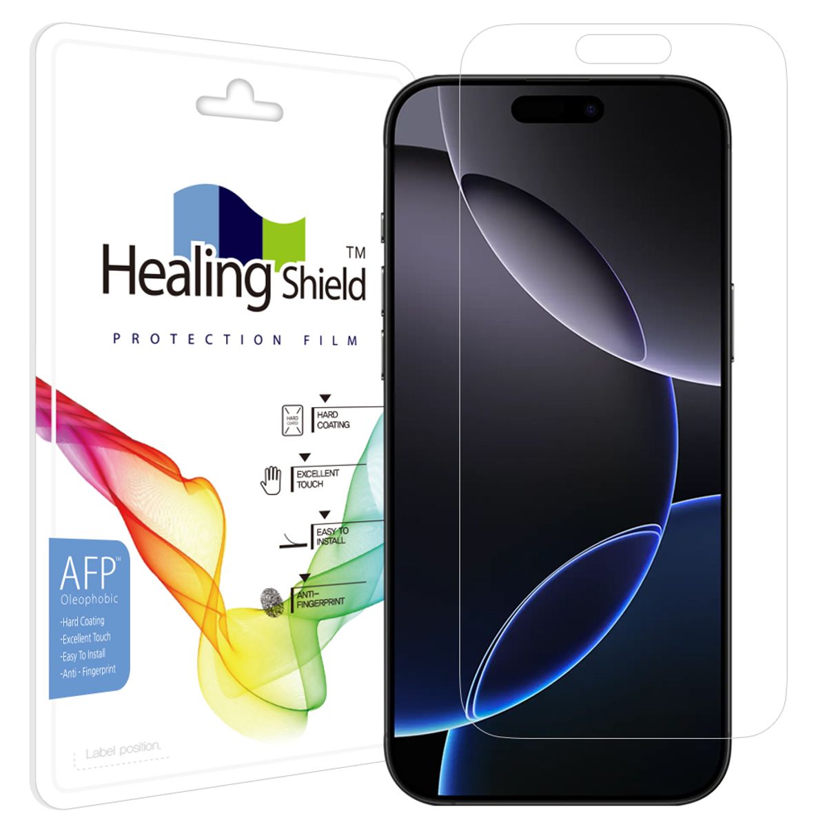 힐링쉴드(HEALINGSHIELD) 아이폰16 프로맥스 올레포빅 액정보호필름 1매