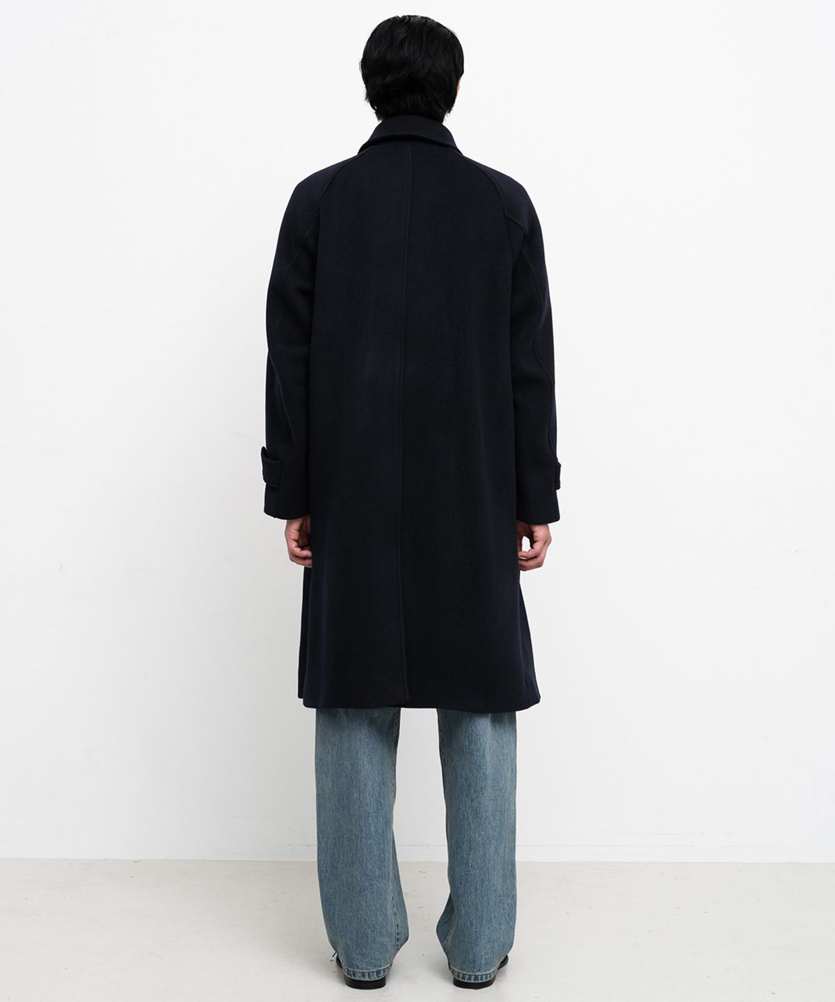 셔터(SHIRTER) FINE MASTER BALMACAAN COAT (DARK NAVY)