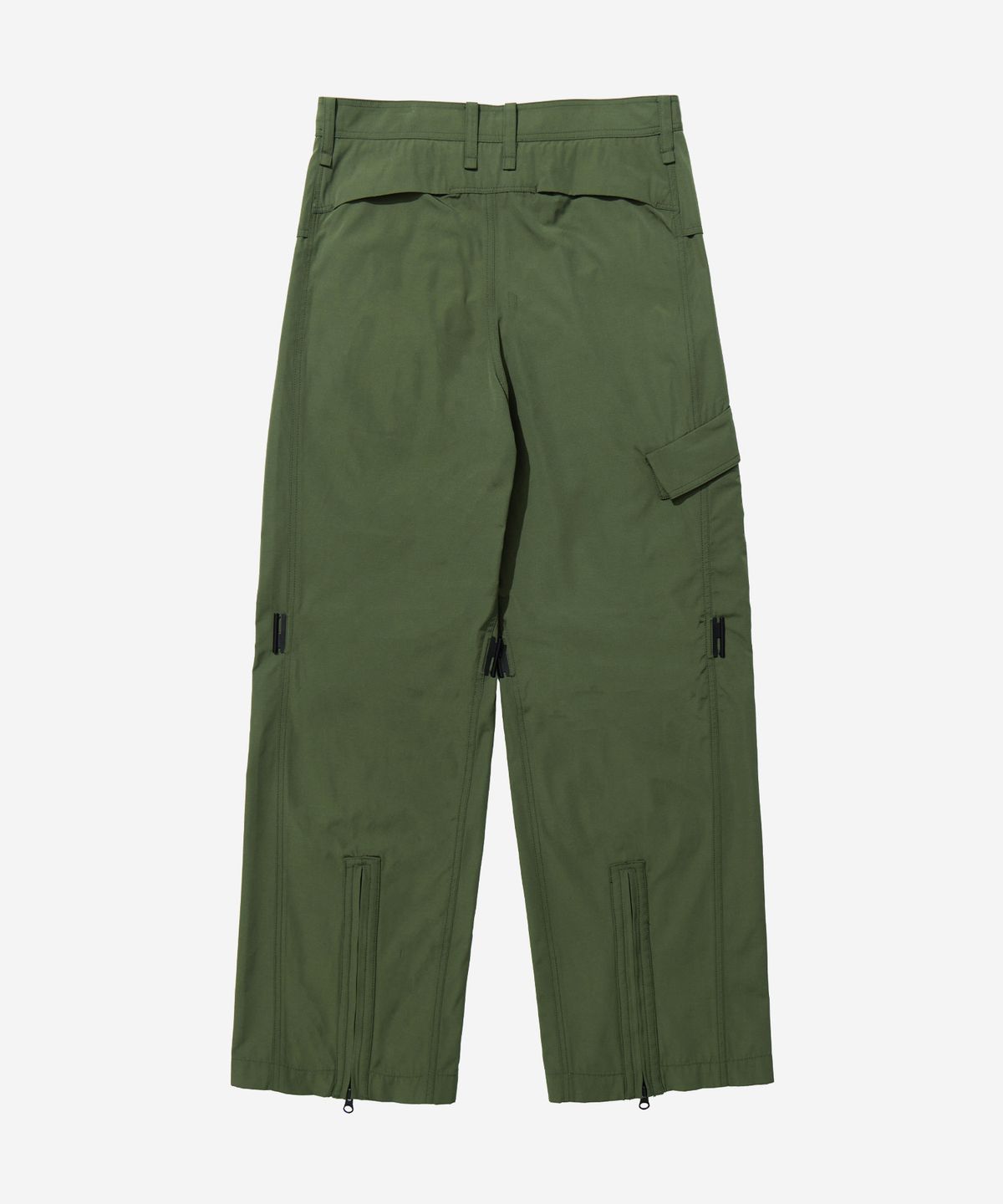 칼라파타르(KALAPATTHAR) Poly Cotton RIB Buckle Pants - KHAKI