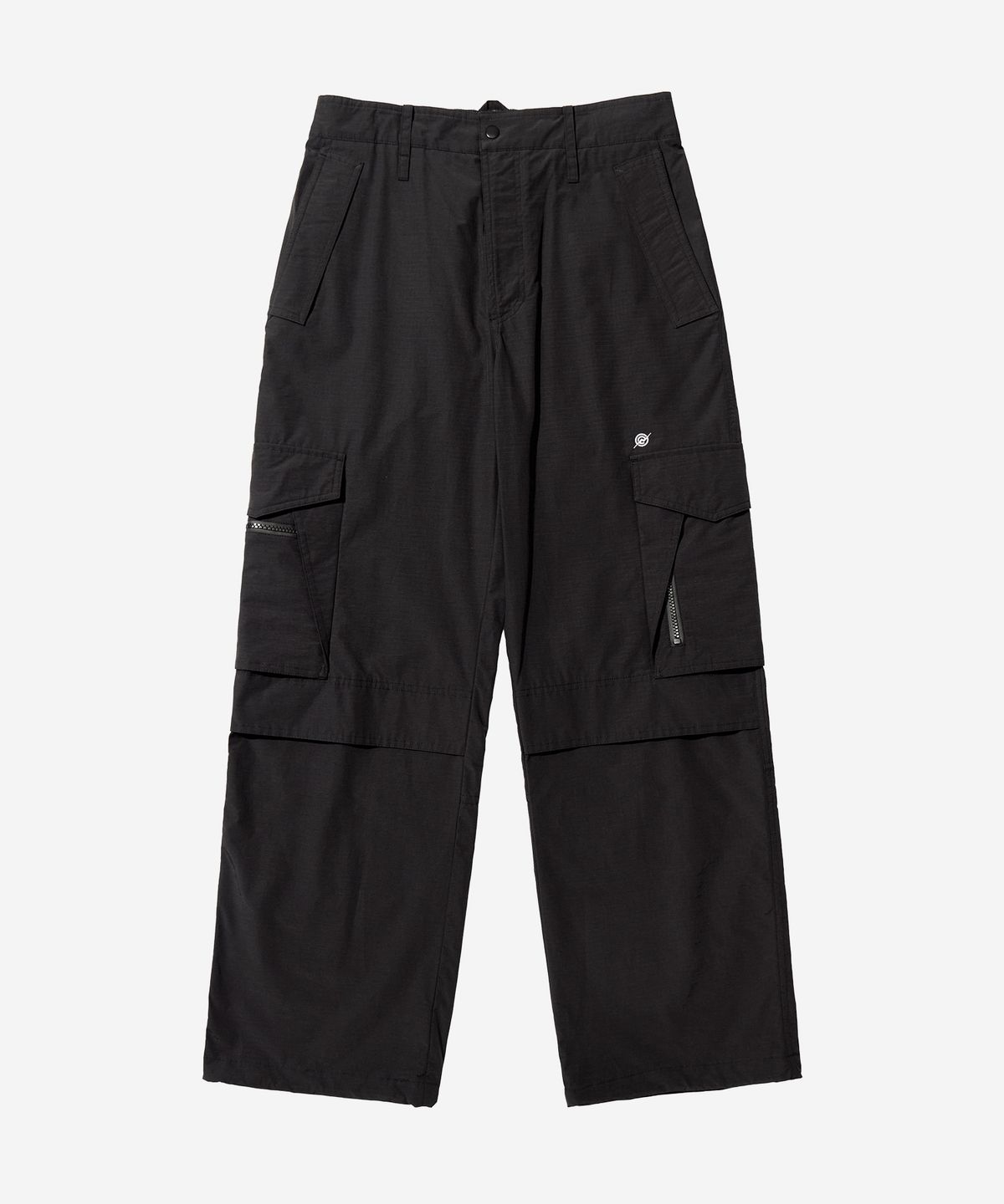 칼라파타르(KALAPATTHAR) Nylon RIB Ventilation Cargo Pants - BLACK