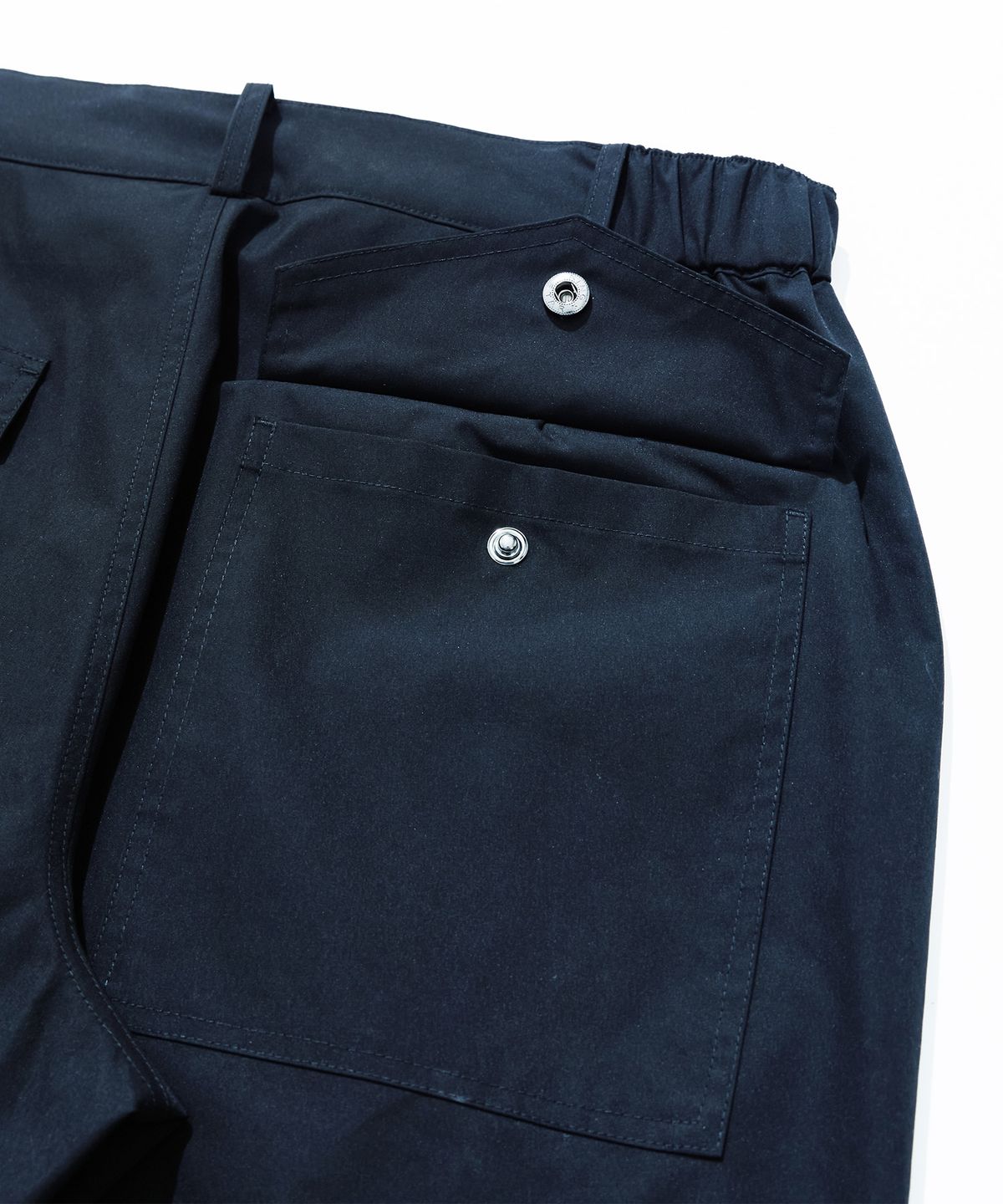 칼라파타르(KALAPATTHAR) Poly Cotton Cargo Pants - NAVY
