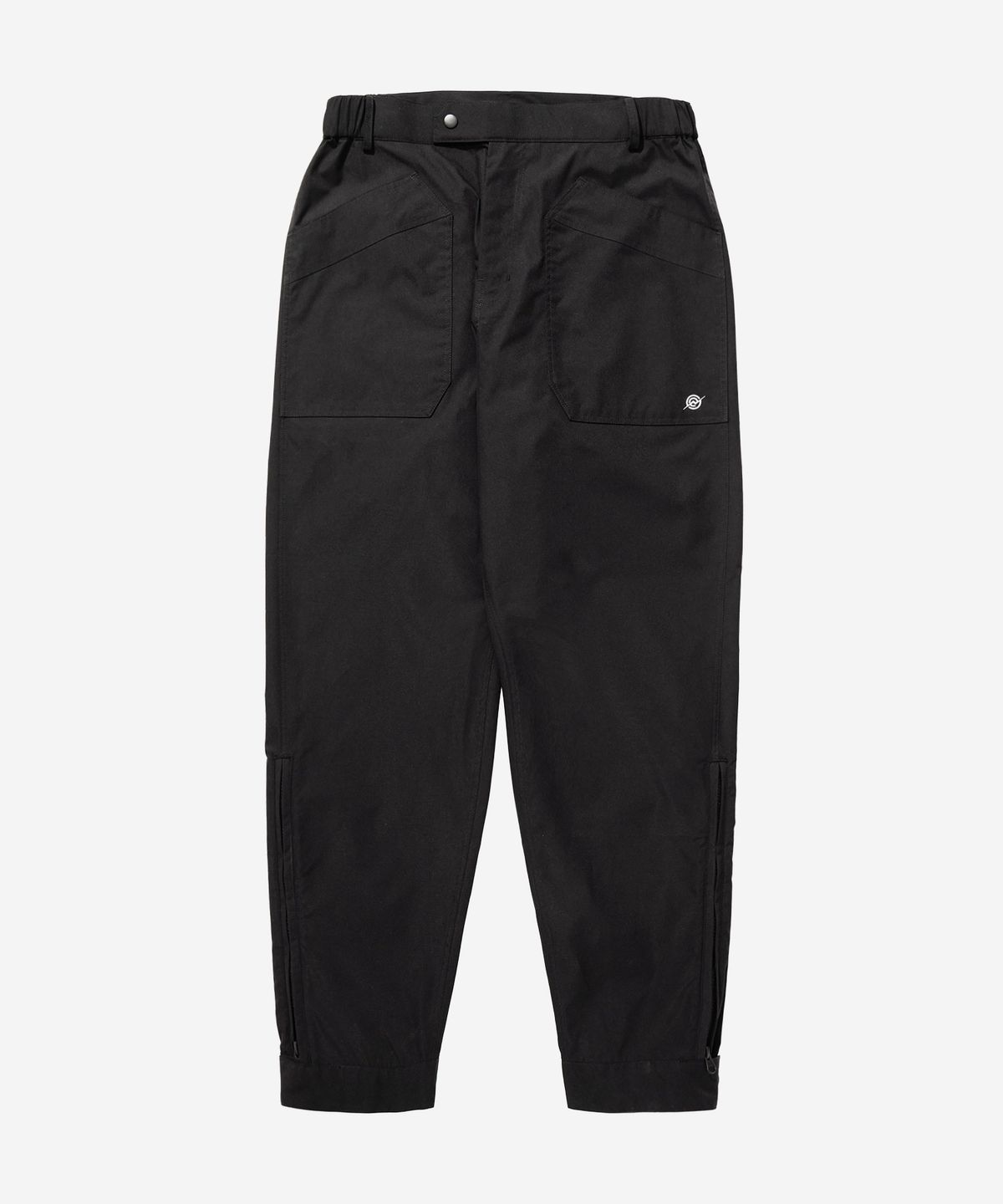 칼라파타르(KALAPATTHAR) Poly Cotton Cargo Pants - BLACK