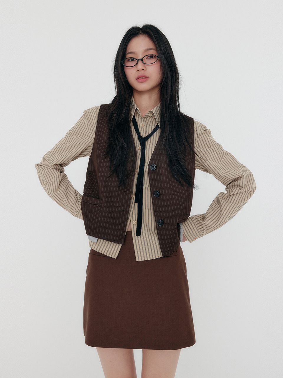【ZEEZEEZEE】Classic Miniskirt ★韓国人気★ 追跡付 ZEEZEEZEE】Classic Miniskirt ☆韓国人気☆ 追跡付 (zeezeezee