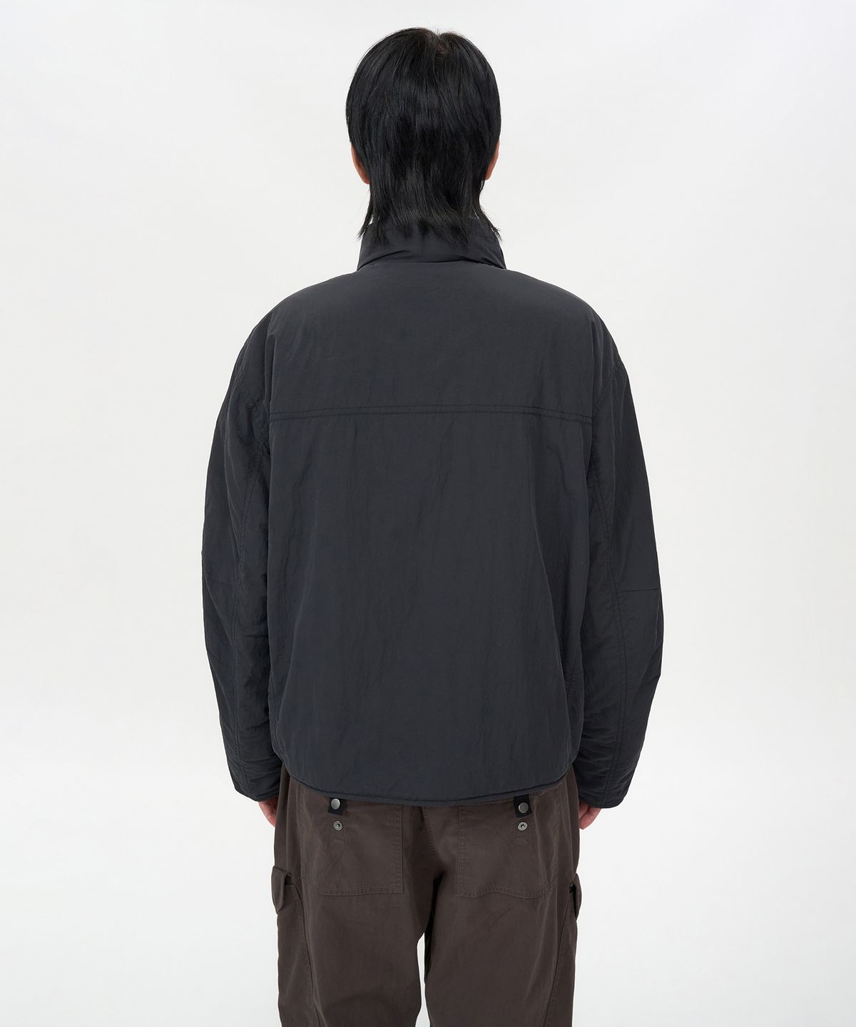 인사일런스 우먼(INSILENCE WOMEN) M69 푸퍼 자켓 BLACK