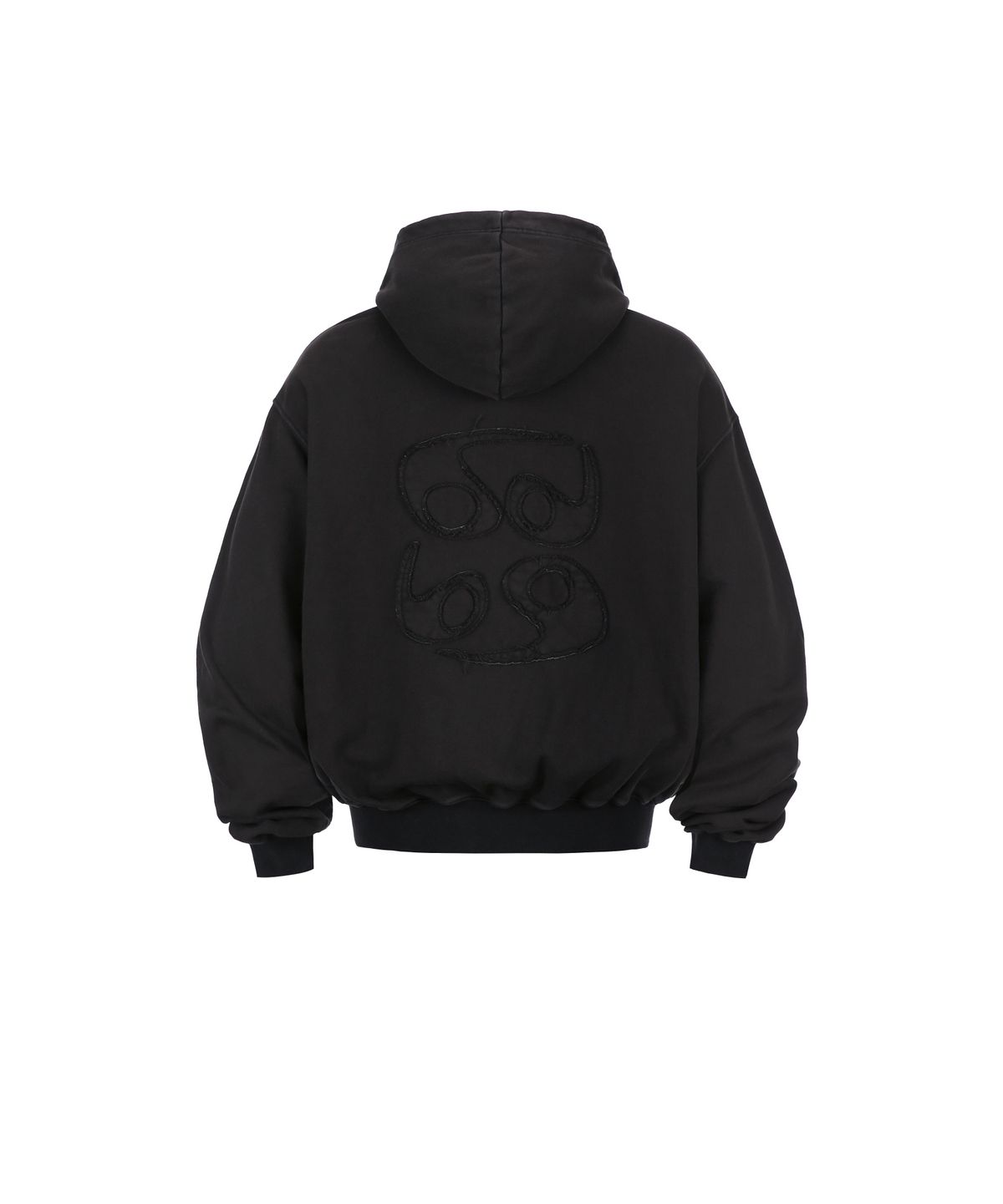 9999아카이브(9999ARCHIVE) Vintage Big Logo Hood Zip-UP (2WAY)