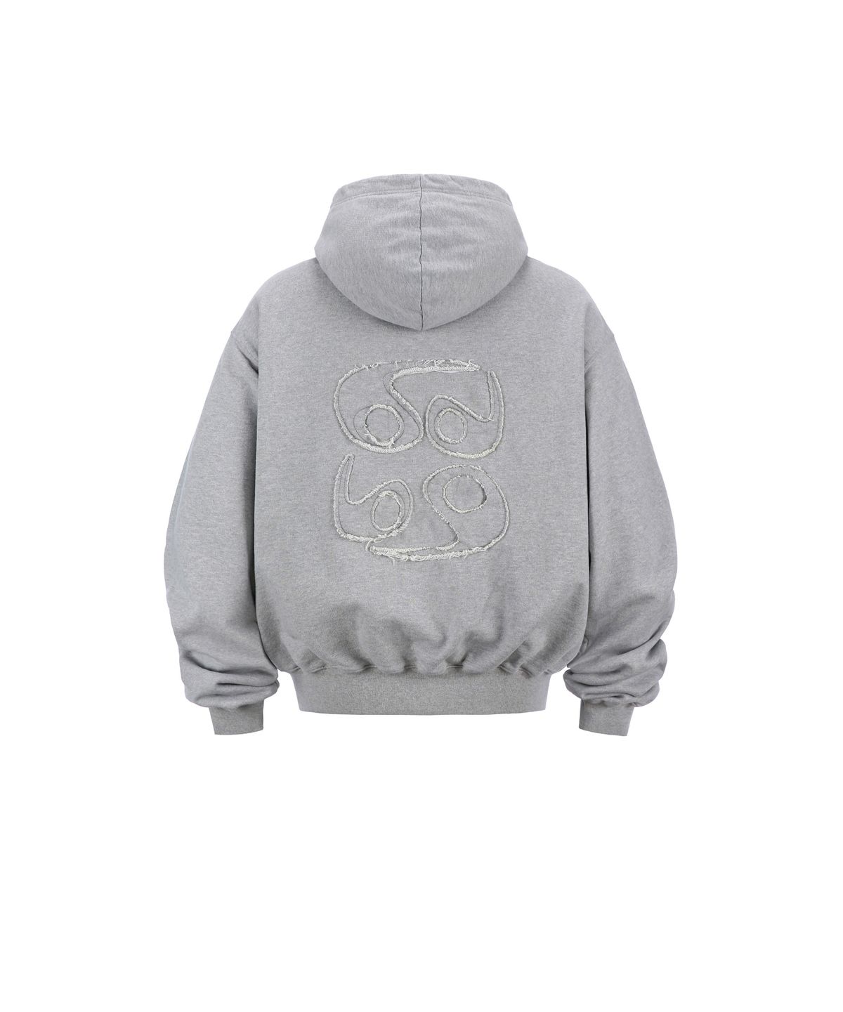 9999아카이브(9999ARCHIVE) Vintage Big Logo Hood Zip-UP (2WAY)