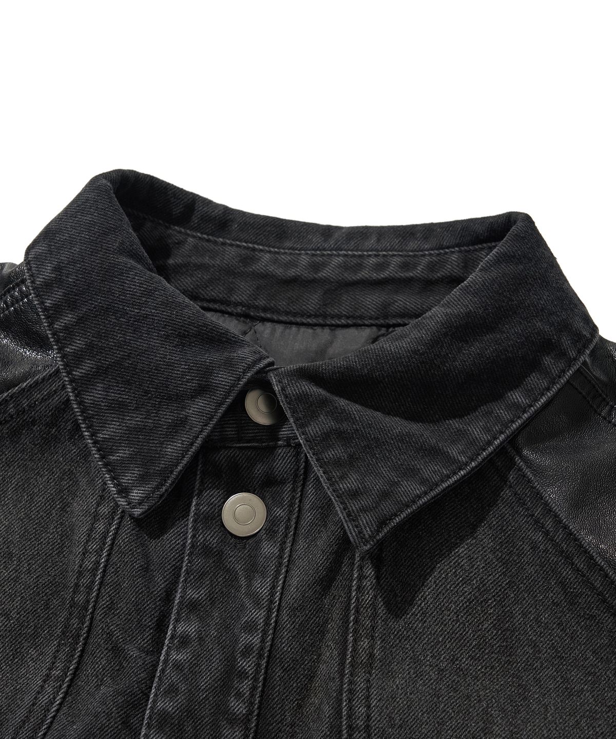 리베레(LIBERE) OVERSIZE MODIFIED CROSS SHIRTS / BLACK
