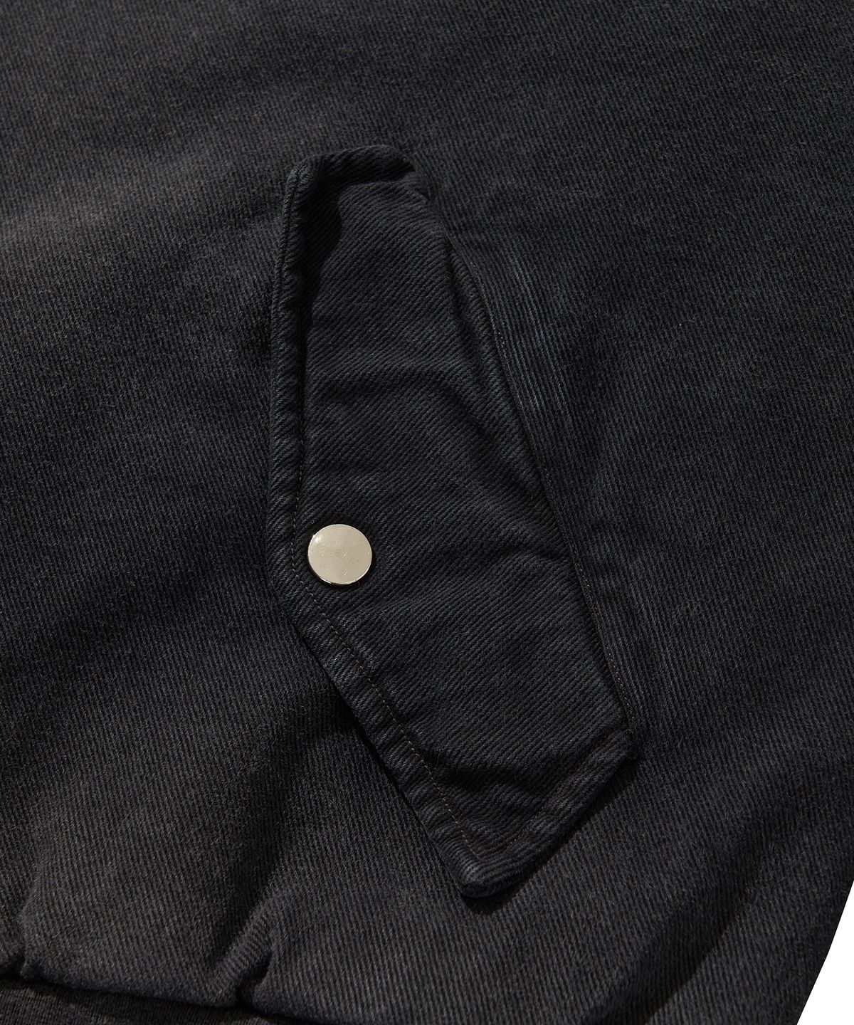 리베레(LIBERE) DYEING HOODY MA-1 / BLACK