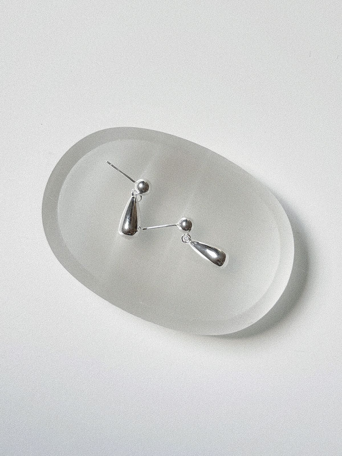 오에이알(OAR) [실버925] 레인드롭 이어링