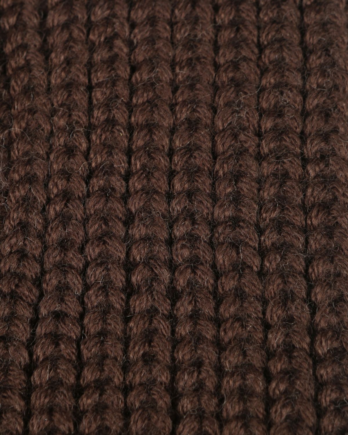 비슬로우(BESLOW) 3 FINGER WOOL BLENDED KNIT GLOVES BROWN