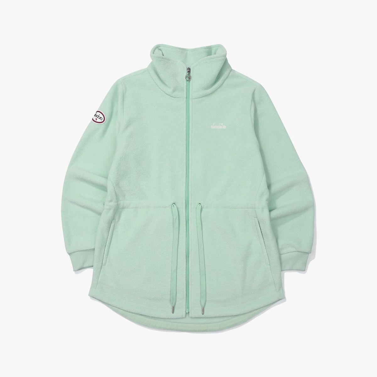 디아도라(diadora) 테네로 테리 집업 자켓 우먼 MINT