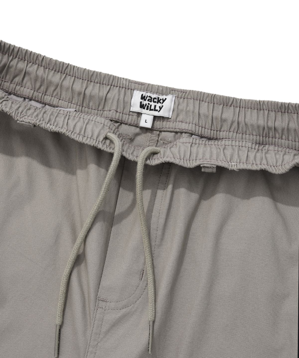 와키윌리(WACKY WILLY) 파라슈트 카고 팬츠 라이트그레이