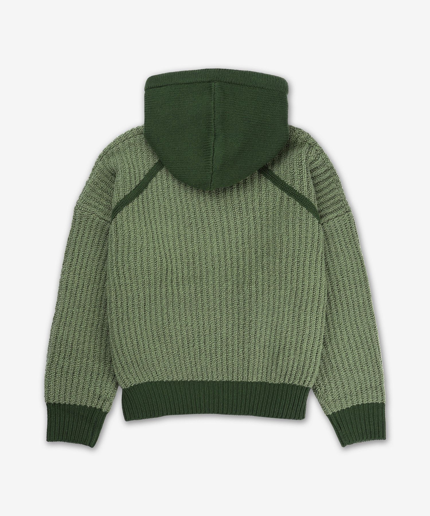 MUSINSA公式 | J.W.ANDERSON Texture Hood - Olive / KW1209YN0356595