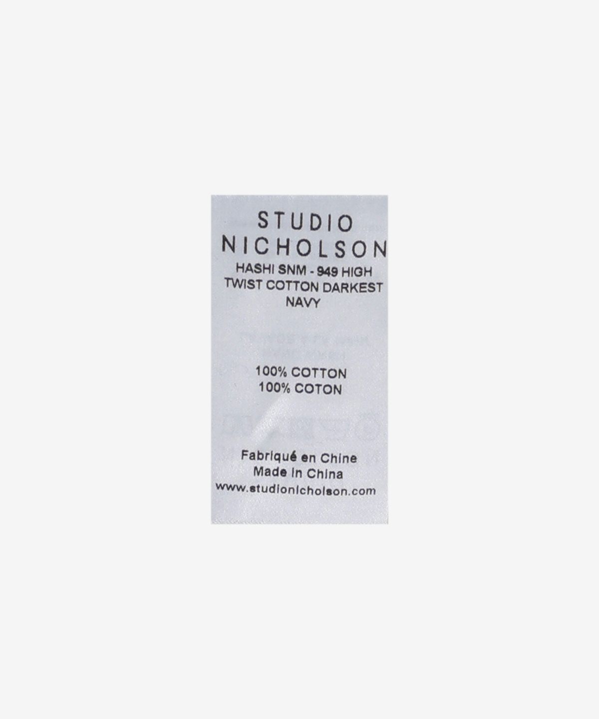스튜디오니콜슨(STUDIO NICHOLSON) 하시 5GG 니트  베스트 - 다키스트네이비 / HASHISNM949DARKESTNAVY