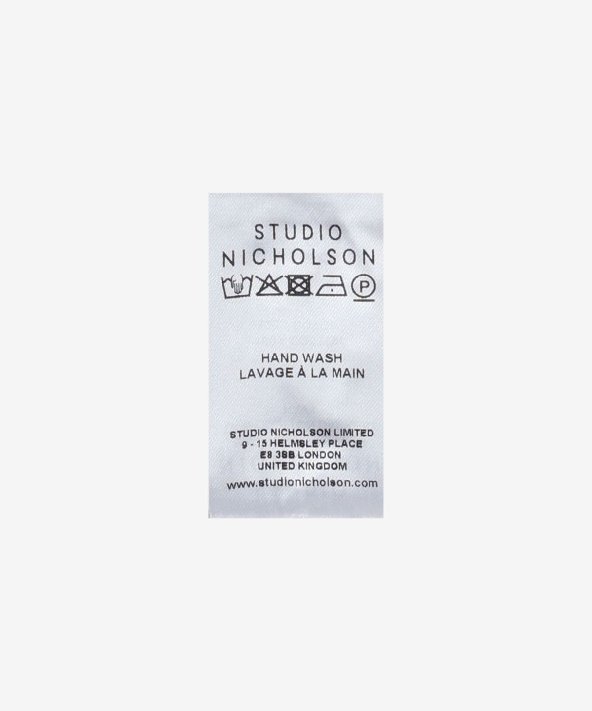 스튜디오니콜슨(STUDIO NICHOLSON) 하시 5GG 니트  베스트 - 다키스트네이비 / HASHISNM949DARKESTNAVY