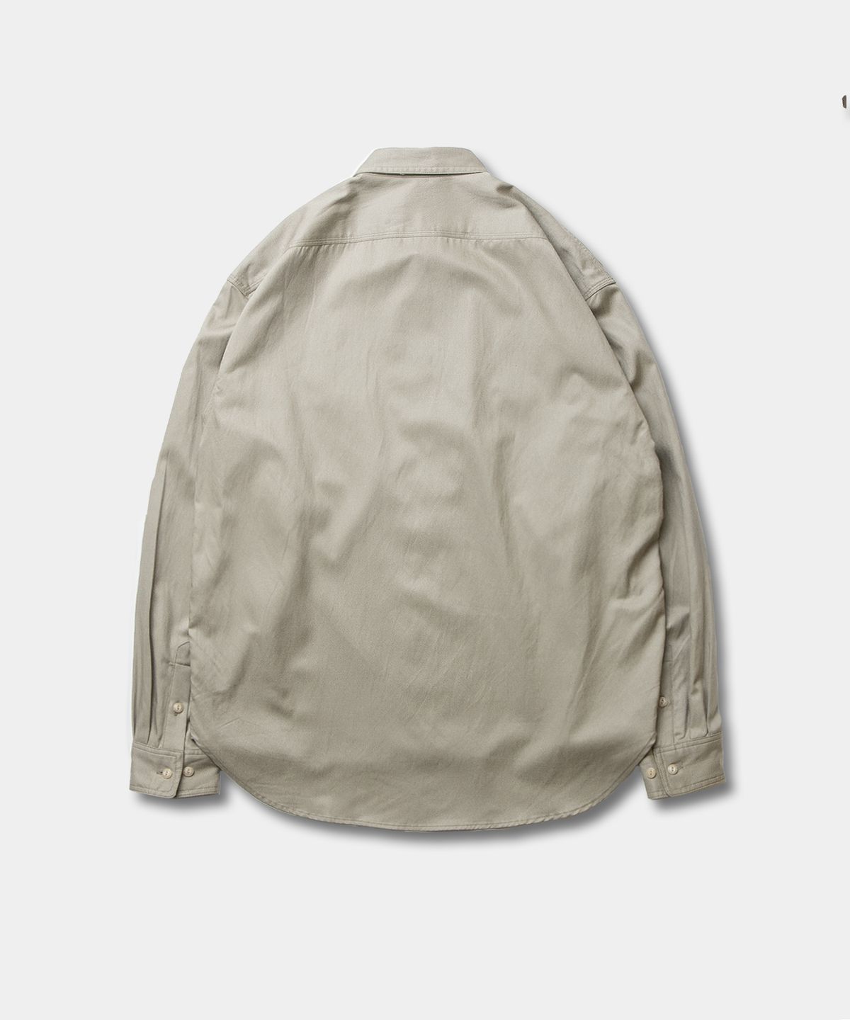 비헤비어(BEHEAVYER) OFFICER B.D SHIRTS khaki beige