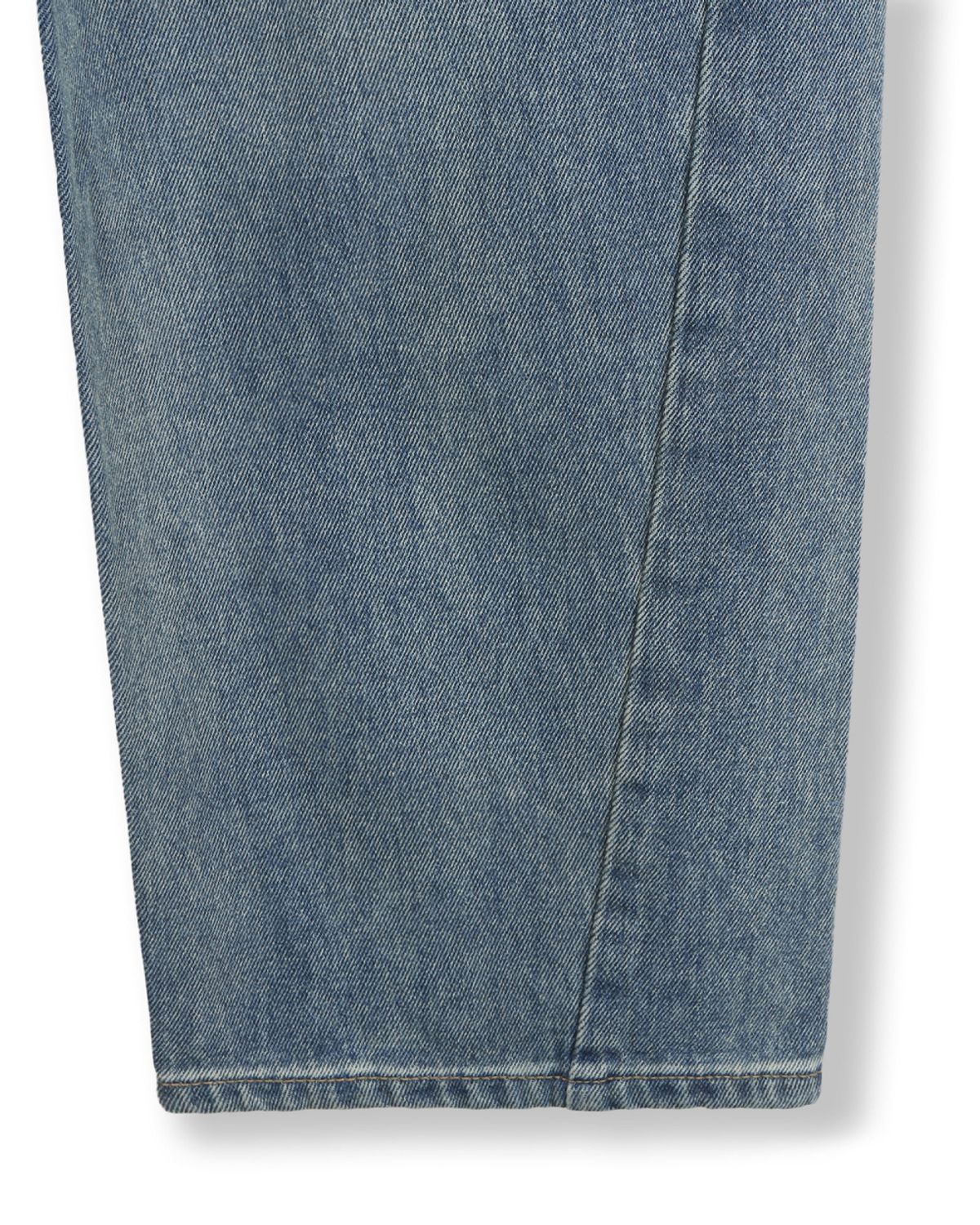 비슬로우(BESLOW) [비슬로우X카네이테이]TWIST SEAM DENIM PANTS LIGHT WASHED