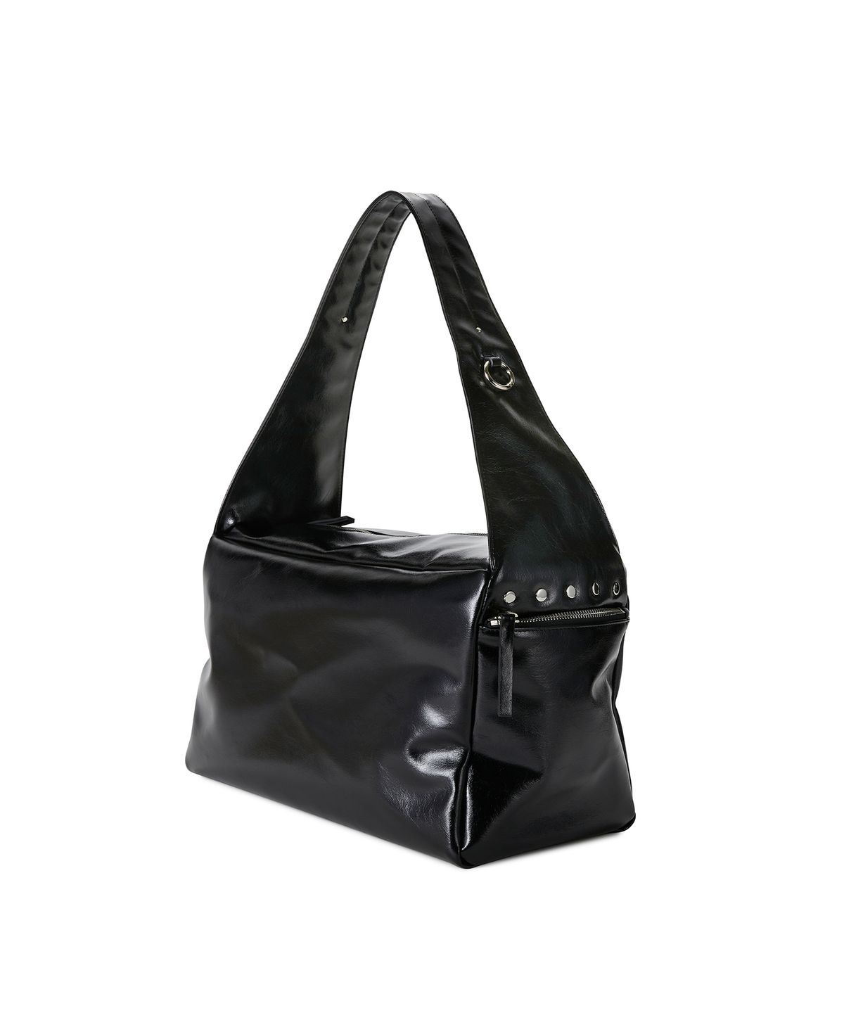 크리스틴프로젝트(CHRISTINE PROJECT) STUD BULKY BAG(BLACK PEPPER)