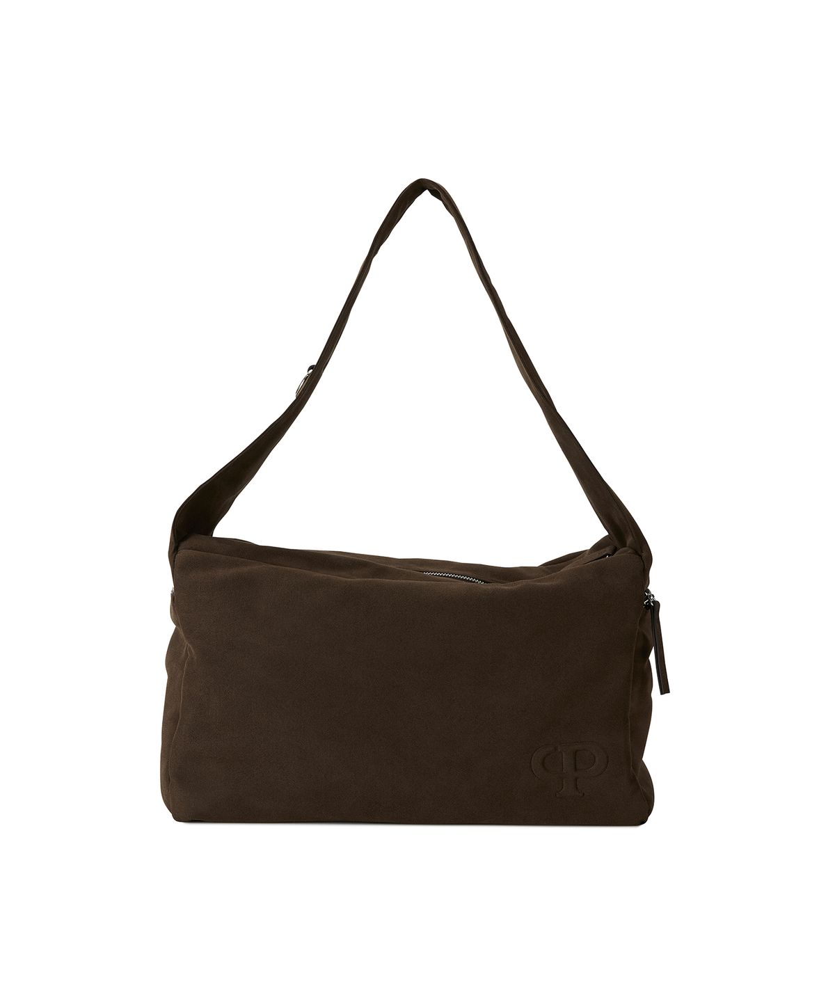 크리스틴프로젝트(CHRISTINE PROJECT) STUD SUEDE BULKY BAG(BROWNIE)