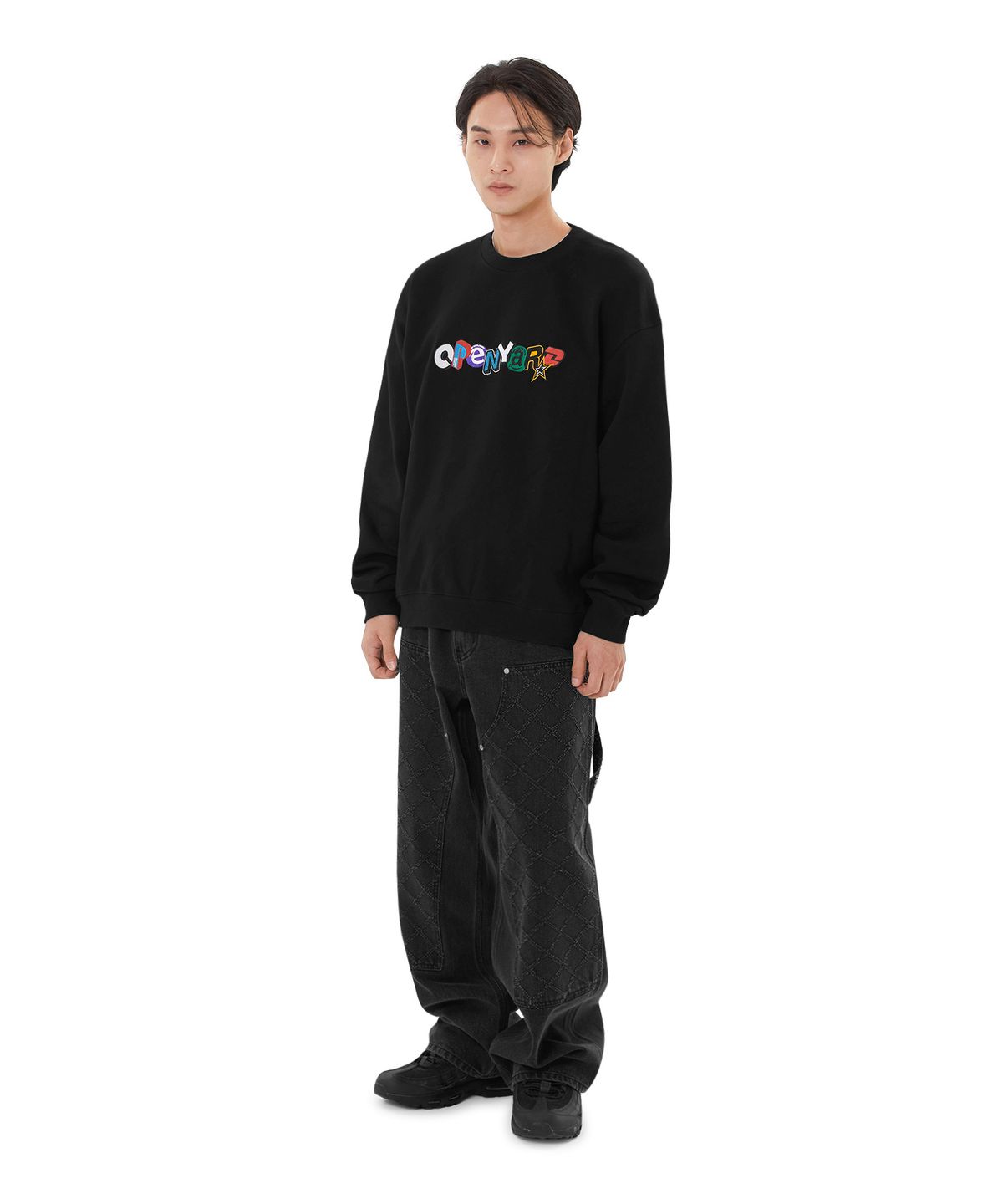 오픈야드(오와이)(OPENYARD(OY)) PD PATCH LOGO MTM - BLACK