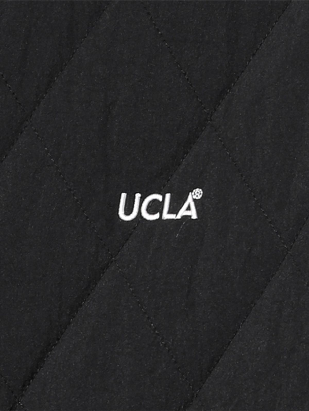 유씨엘에이(UCLA) 다이아 퀼팅 패딩 점퍼[BLACK](UAAUJ12)