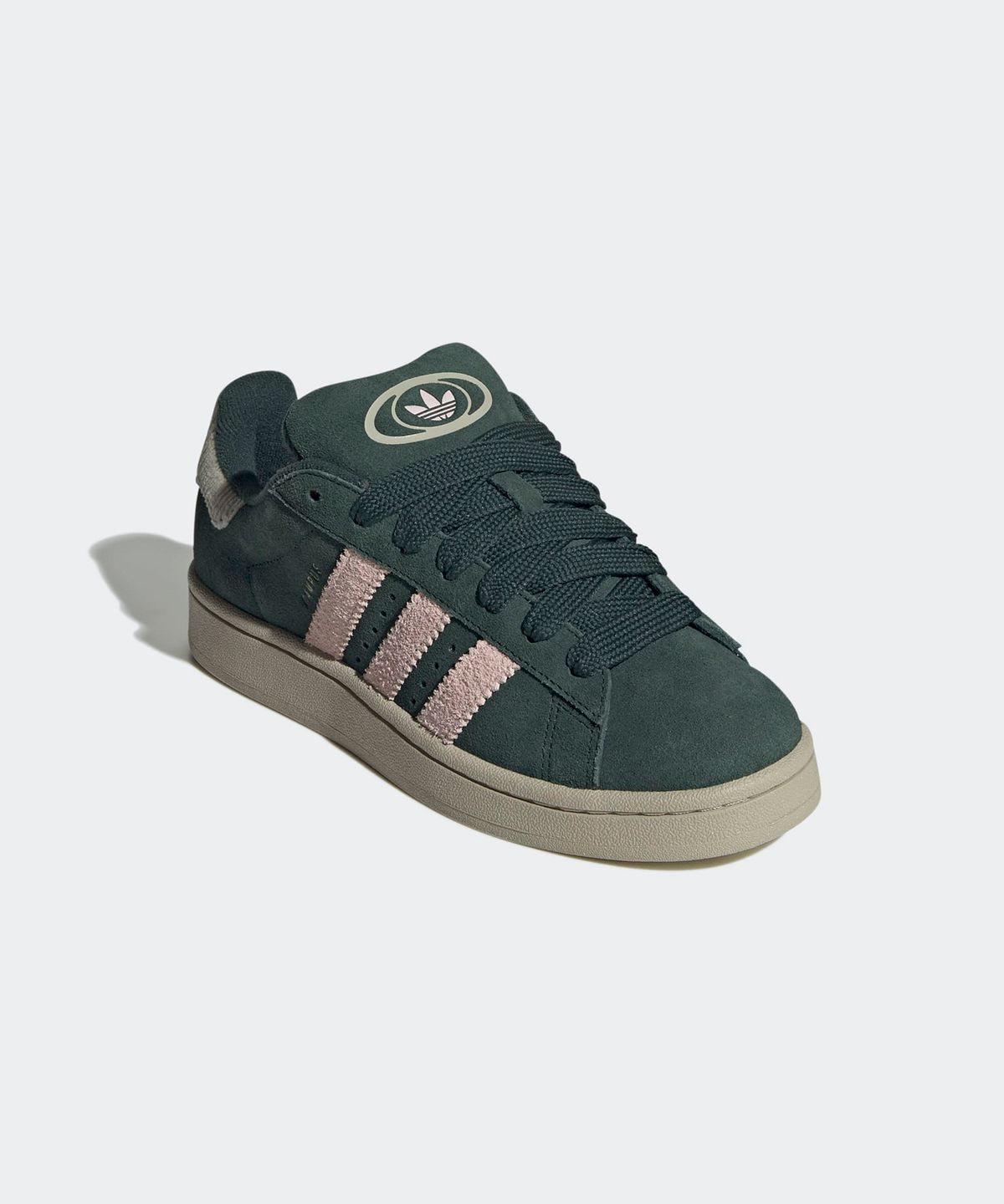 아디다스(ADIDAS) 캠퍼스 00s - 미드그린:핑크 / IG2121