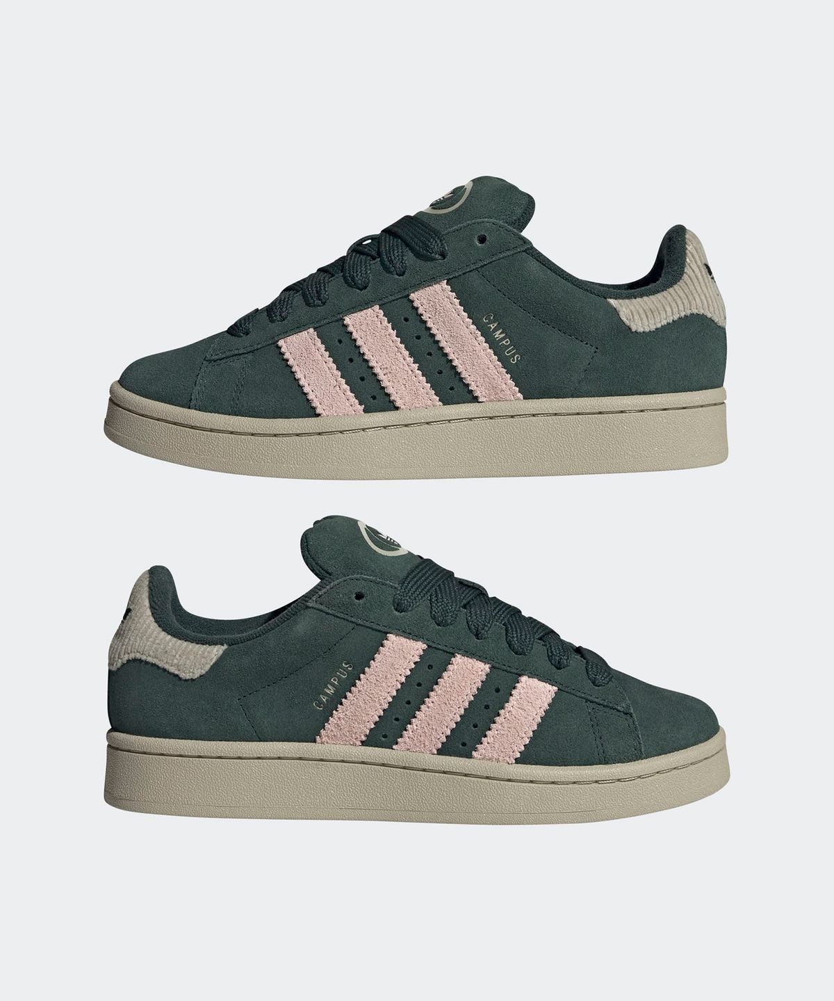 아디다스(ADIDAS) 캠퍼스 00s - 미드그린:핑크 / IG2121