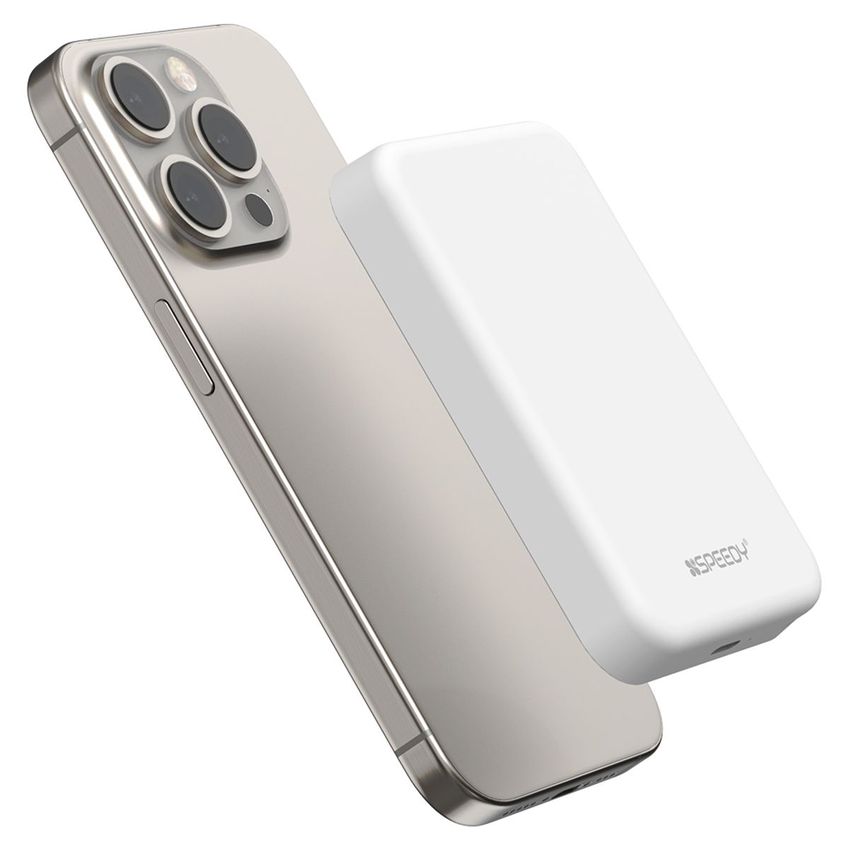 스피디(SPEEDY) 10W 맥세이프 보조배터리 5000mAh (+링 스티커)