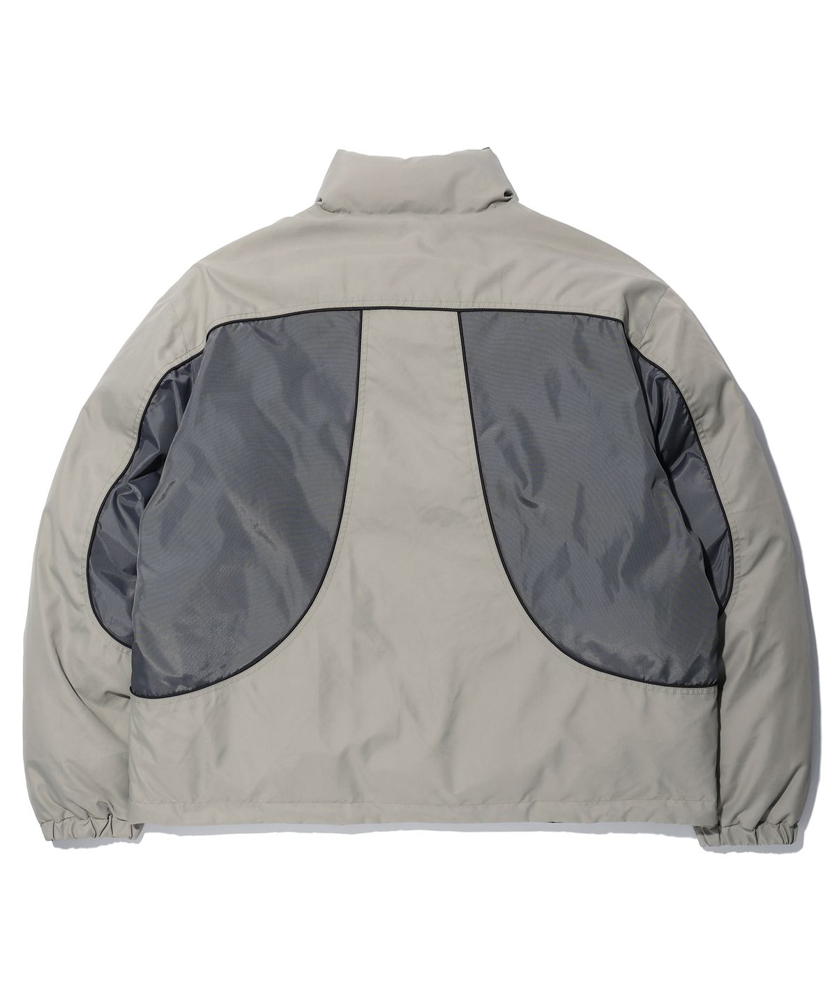 크리틱(CRITIC) COLOR BLOCK REVERSIBLE PADDING JUMPER GREY