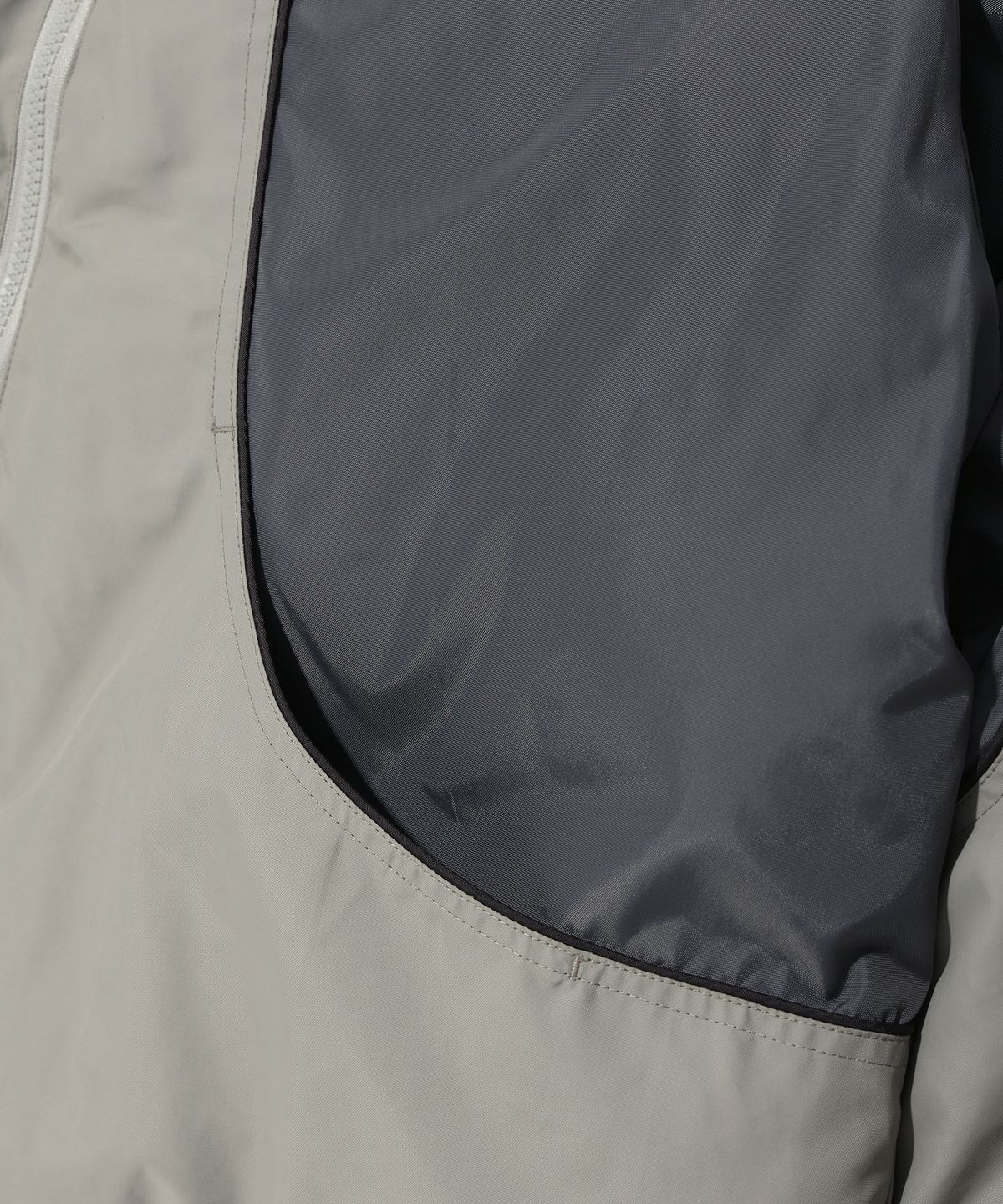 크리틱(CRITIC) COLOR BLOCK REVERSIBLE PADDING JUMPER GREY