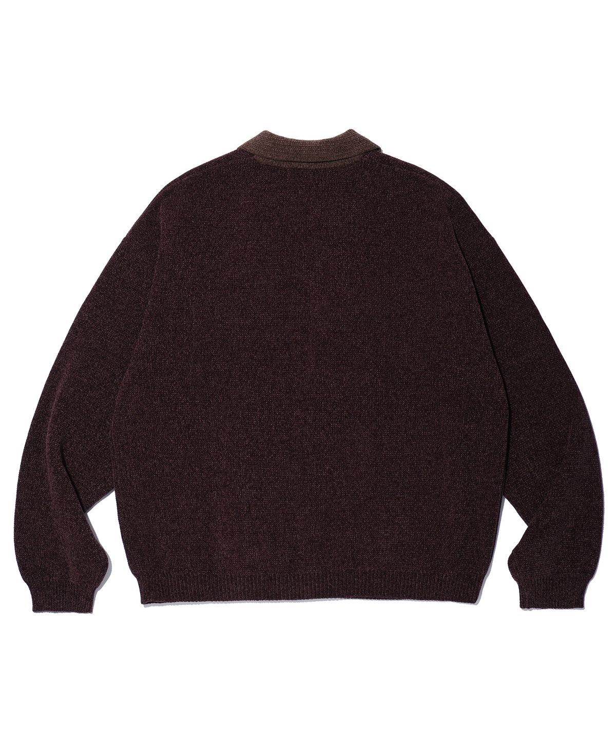 크리틱(CRITIC) WORK JACKET KNIT ZIP UP PURPLE