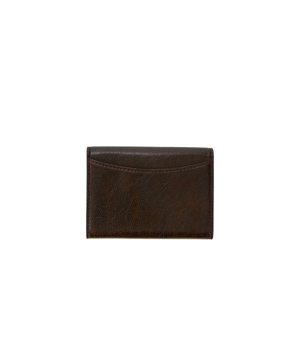 크리스틴프로젝트(CHRISTINE PROJECT) [LIMITED]CP SIGNATURE MARK CARD WALLET(CRACK CHOCOLATE)