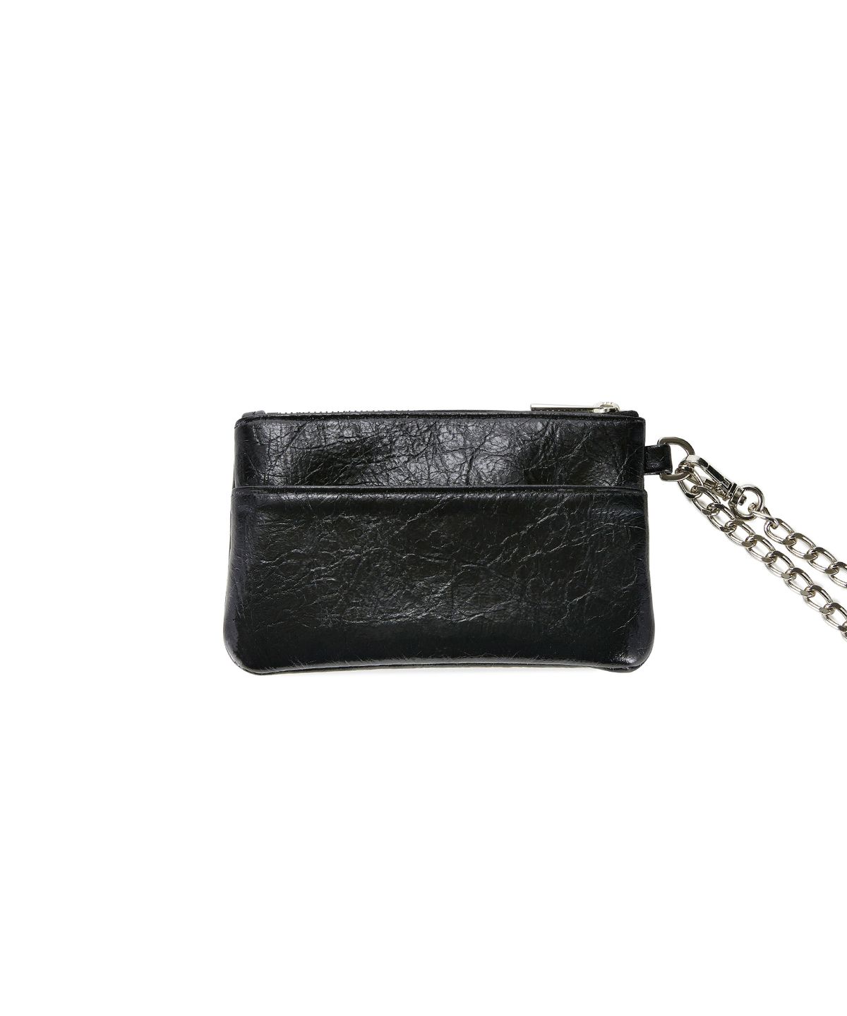 크리스틴프로젝트(CHRISTINE PROJECT) CP ZIPPER POUCH WALLET(BLACK PEPPER)