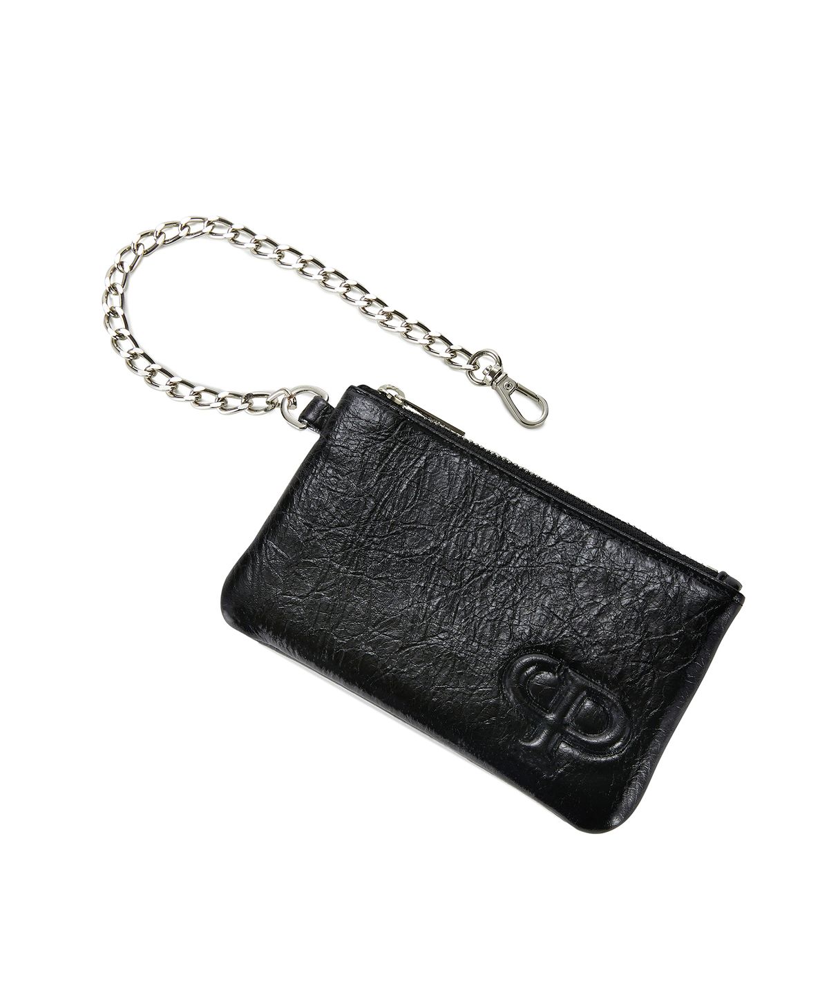 크리스틴프로젝트(CHRISTINE PROJECT) CP ZIPPER POUCH WALLET(BLACK PEPPER)