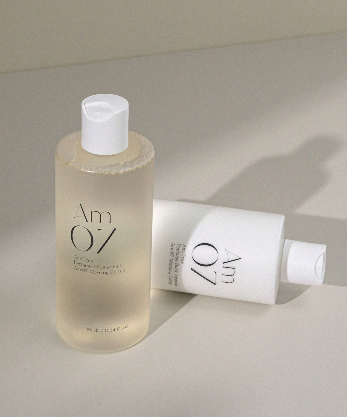 에이엠트리(AMTREE) 에이엠트리 퍼퓸 바디앰플 AM07 모닝코튼 비누향 바디로션 300ml