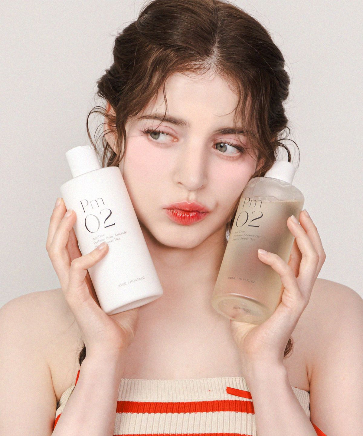 에이엠트리(AMTREE) 에이엠트리 퍼퓸 바디앰플 PM02 스위트데이 과일향 바디로션 300ml
