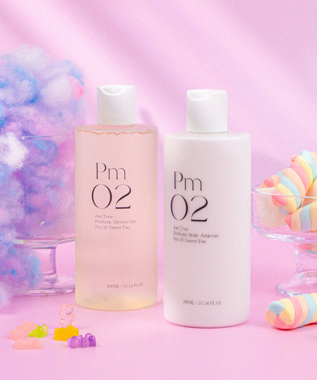 에이엠트리(AMTREE) 에이엠트리 퍼퓸 샤워젤 PM02 스위트데이 과일향 바디워시 300ml
