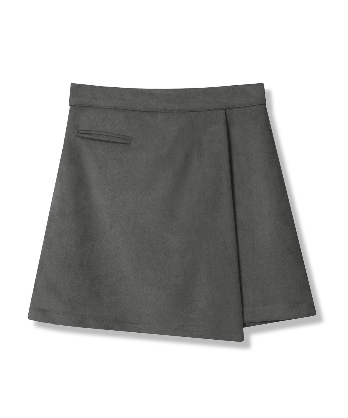 비바셔스(VIVACIOUS) Unbalance Mini Skirt - 4COL