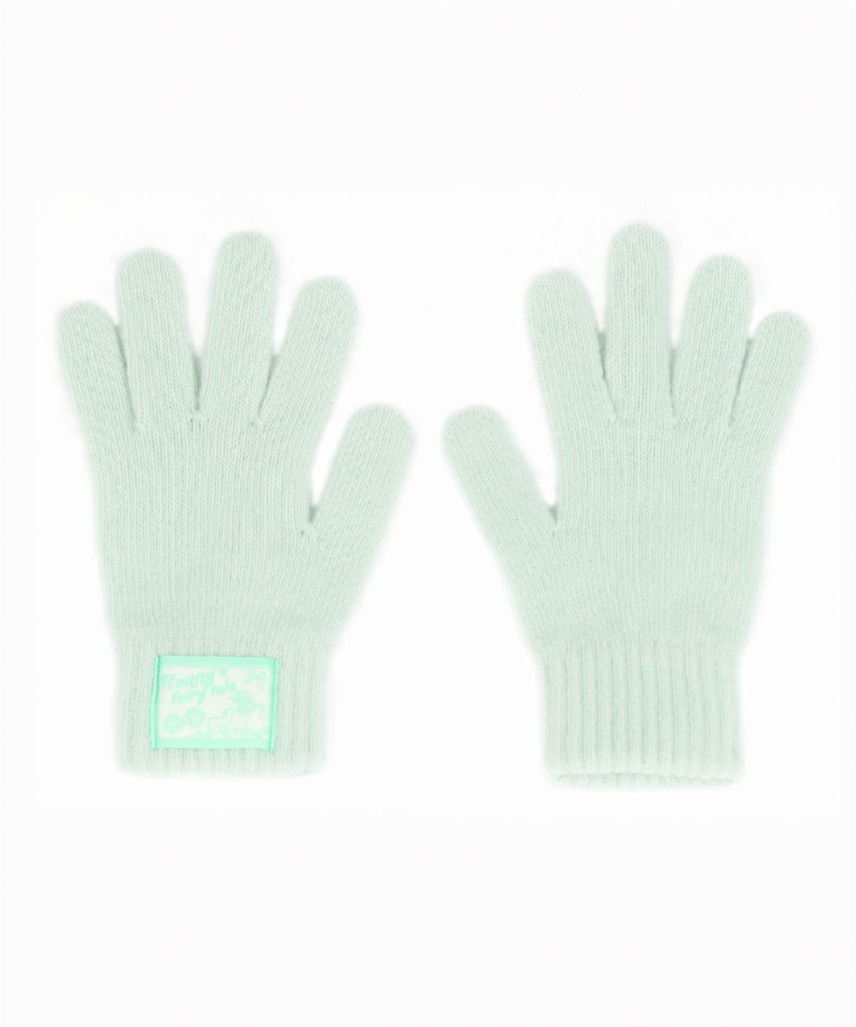 래니래니(RENNYRENNIE) FAIRY FINGER HOLE WOOL GLOVES [ MINT ] - RENNY 울 장갑 (G003MT)