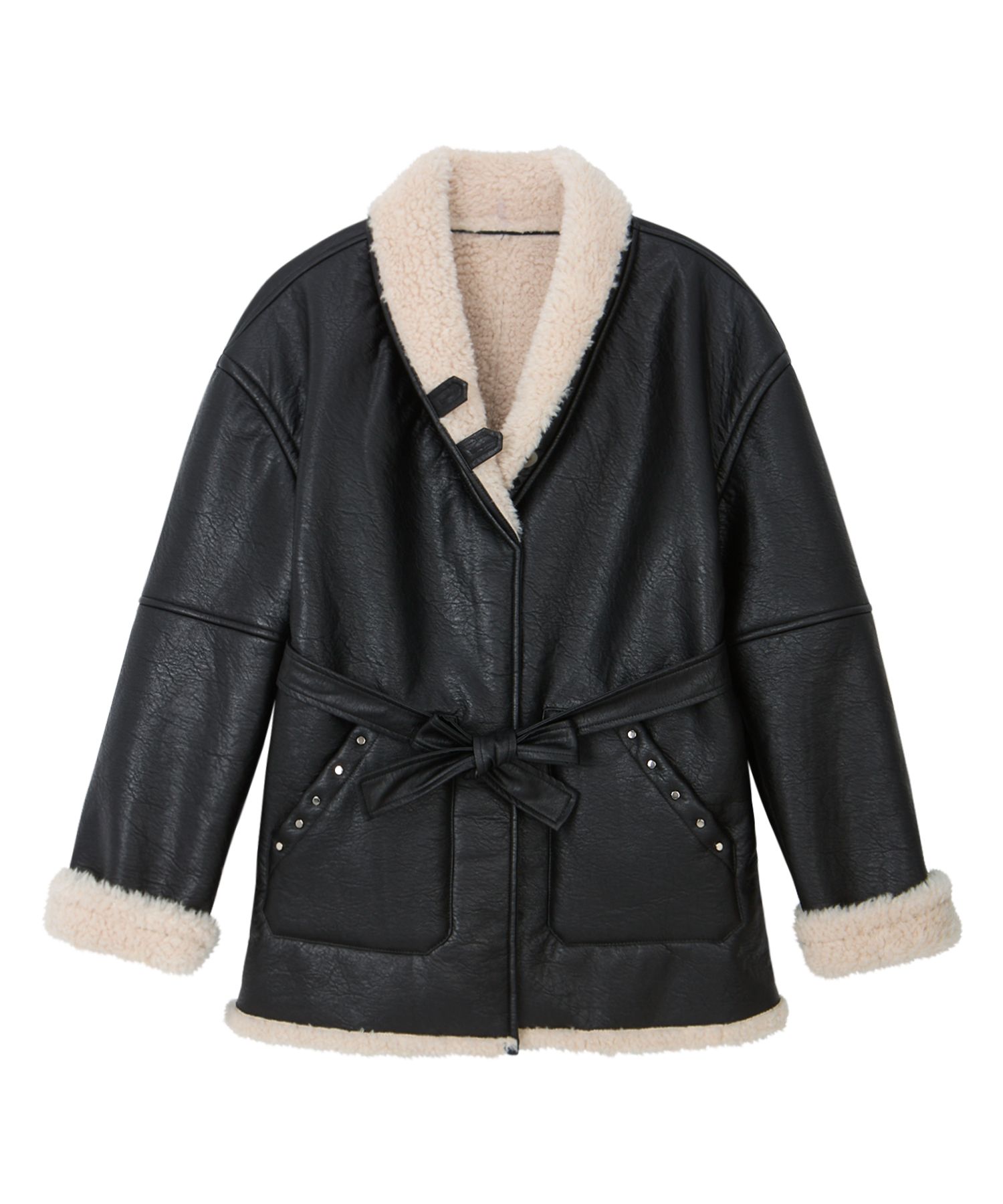 ◇BITTER CELLS◇ Keen Mustang Jacket Black MUSINSA | BITTERCELLS Keen Mustang Jacket-Black