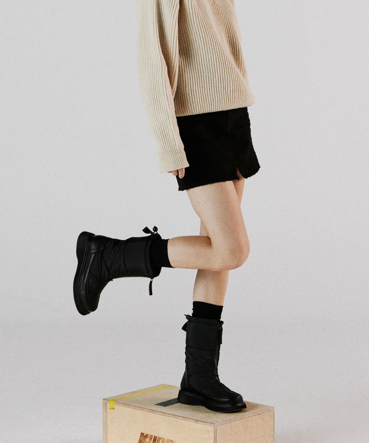 어썸듀(AWESOME DEW) Freddo Padding Boots_ADS458_3.5cm