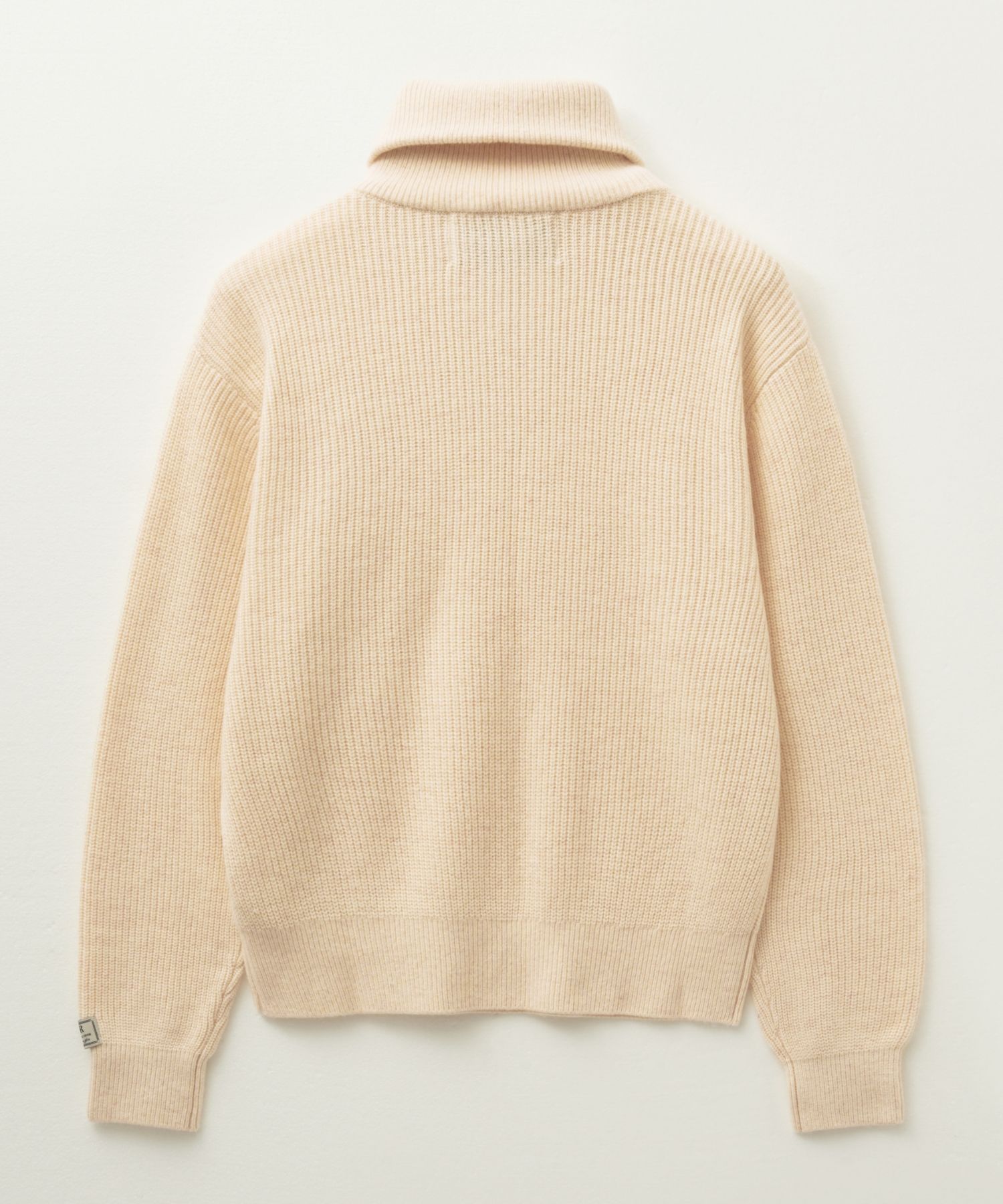 ◆SATUR◆ Button-up sailor half-knit zip-up cream SA243UKT01 MUSINSA公式 | SATUR Button up sailor half knit zip-up cream